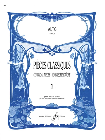 Pièces classiques. Volume 1 Visuel